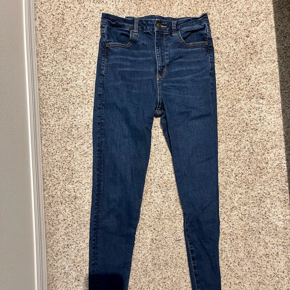 SIZE 8 AE CURVY SUPER HI-RISE JEGGING